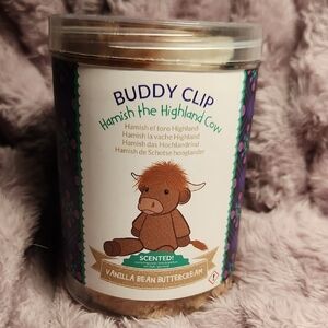 Scentsy Buddy Clip - Hamish the Highland Cow in Vanilla Bean Buttercream